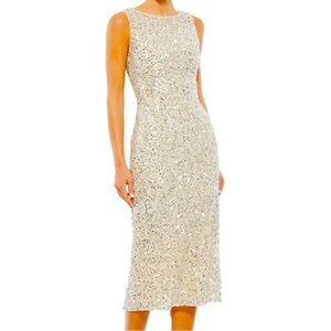 Mac Duggar Sequin Midi Dress